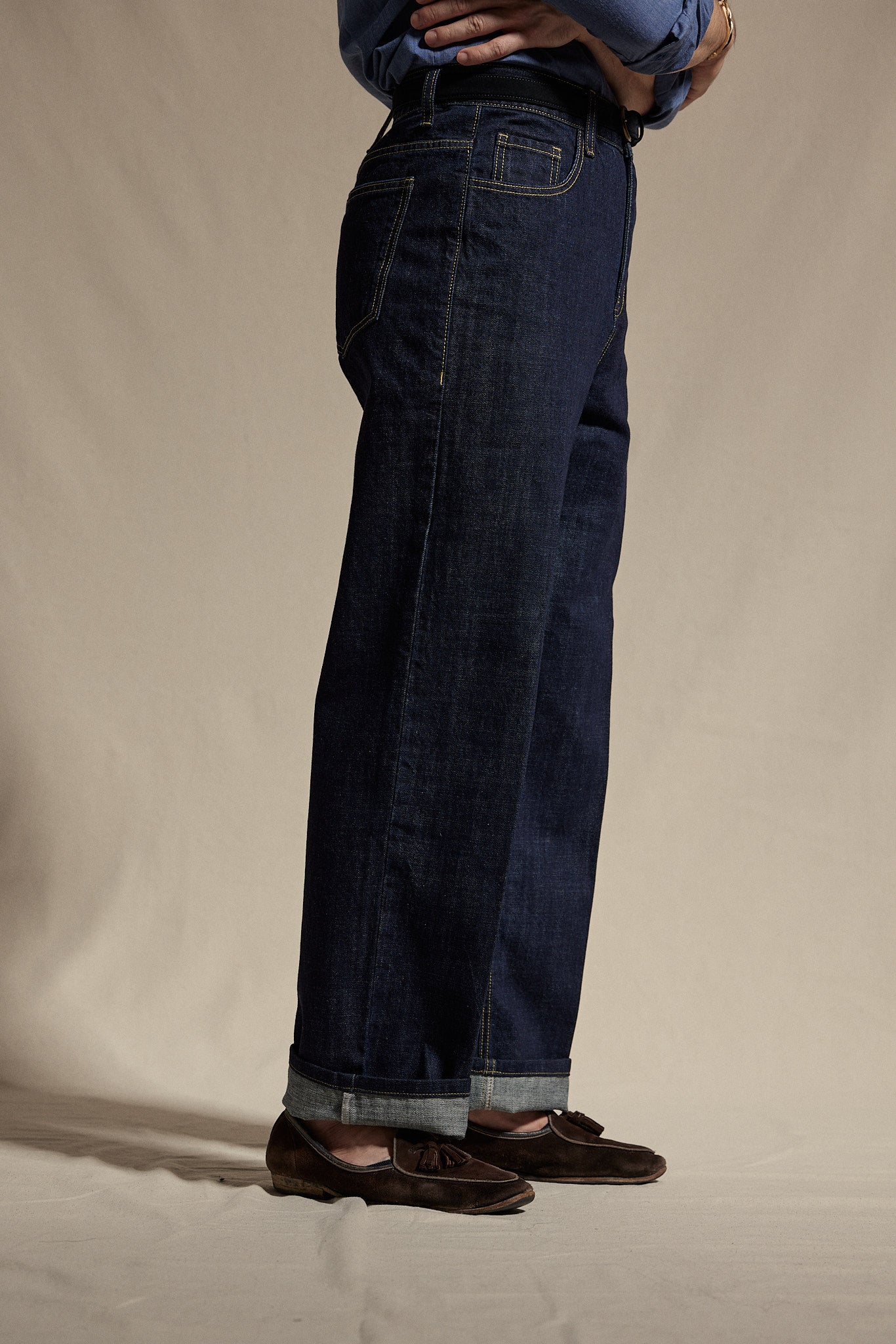 Denim High-Rise Jeans