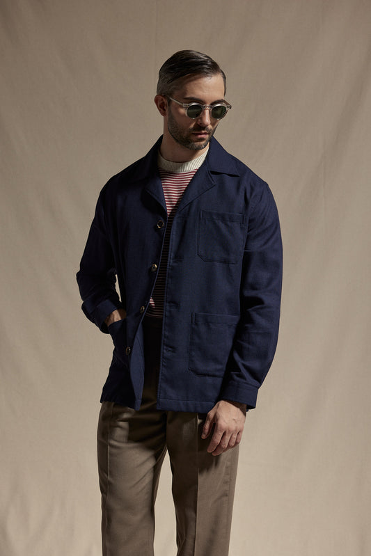 HAUS Chore Jacket - Navy