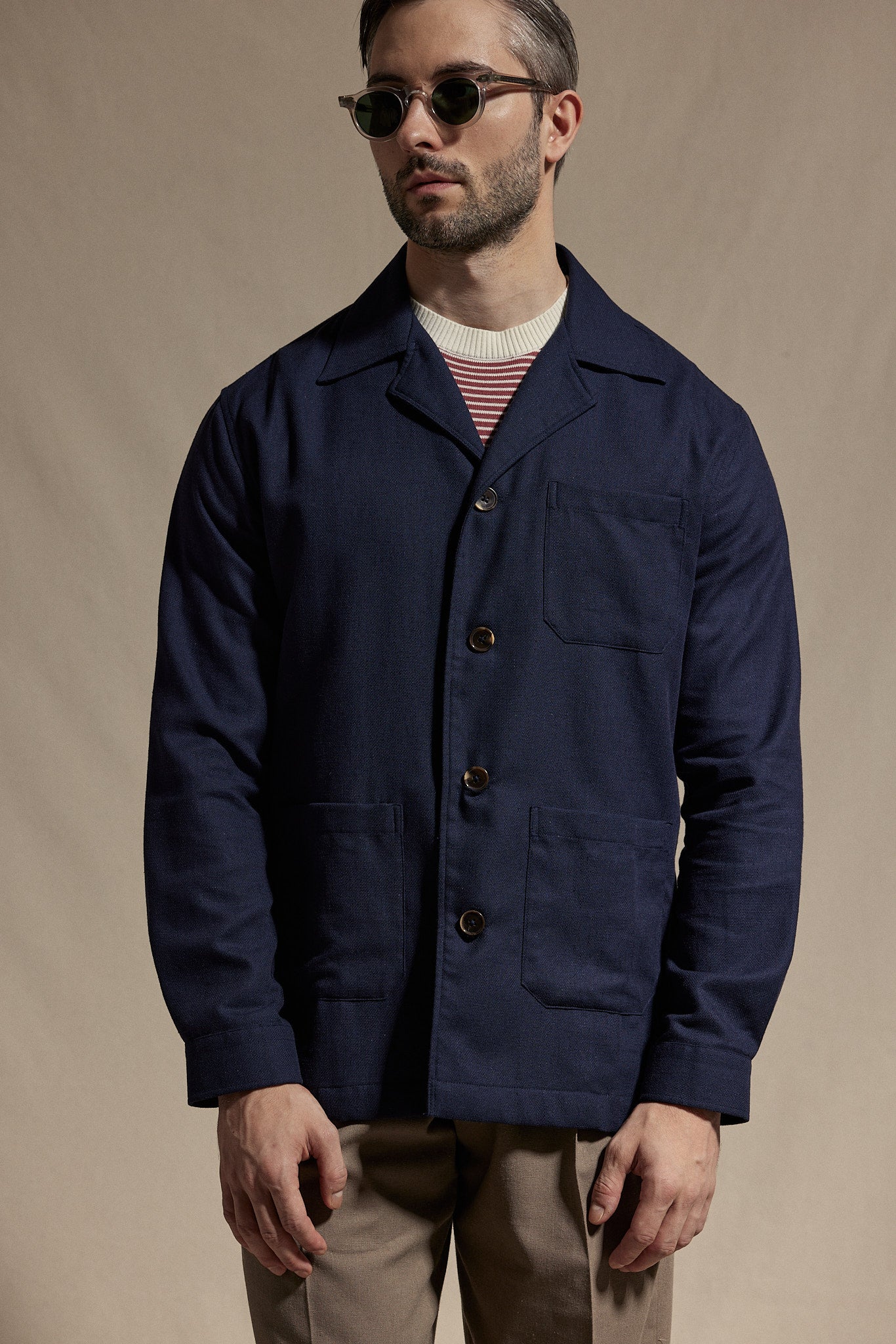 HAUS Chore Jacket - Navy