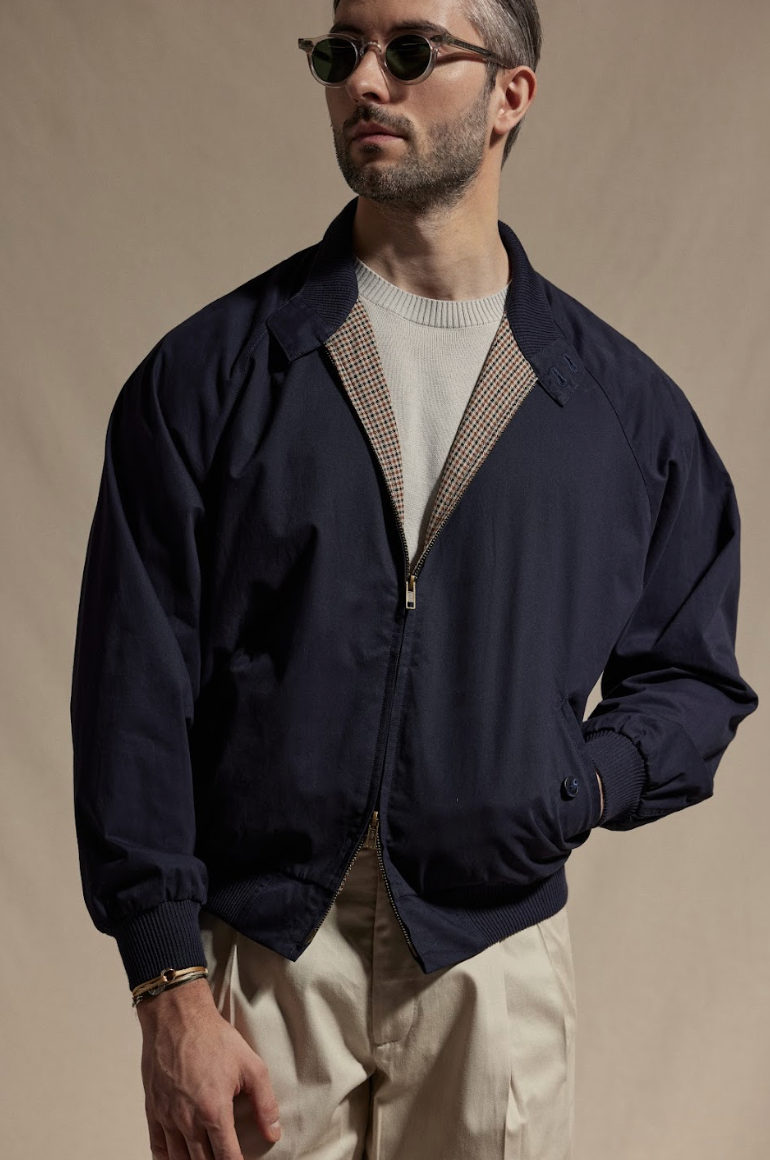 Harrington Jacket - Navy