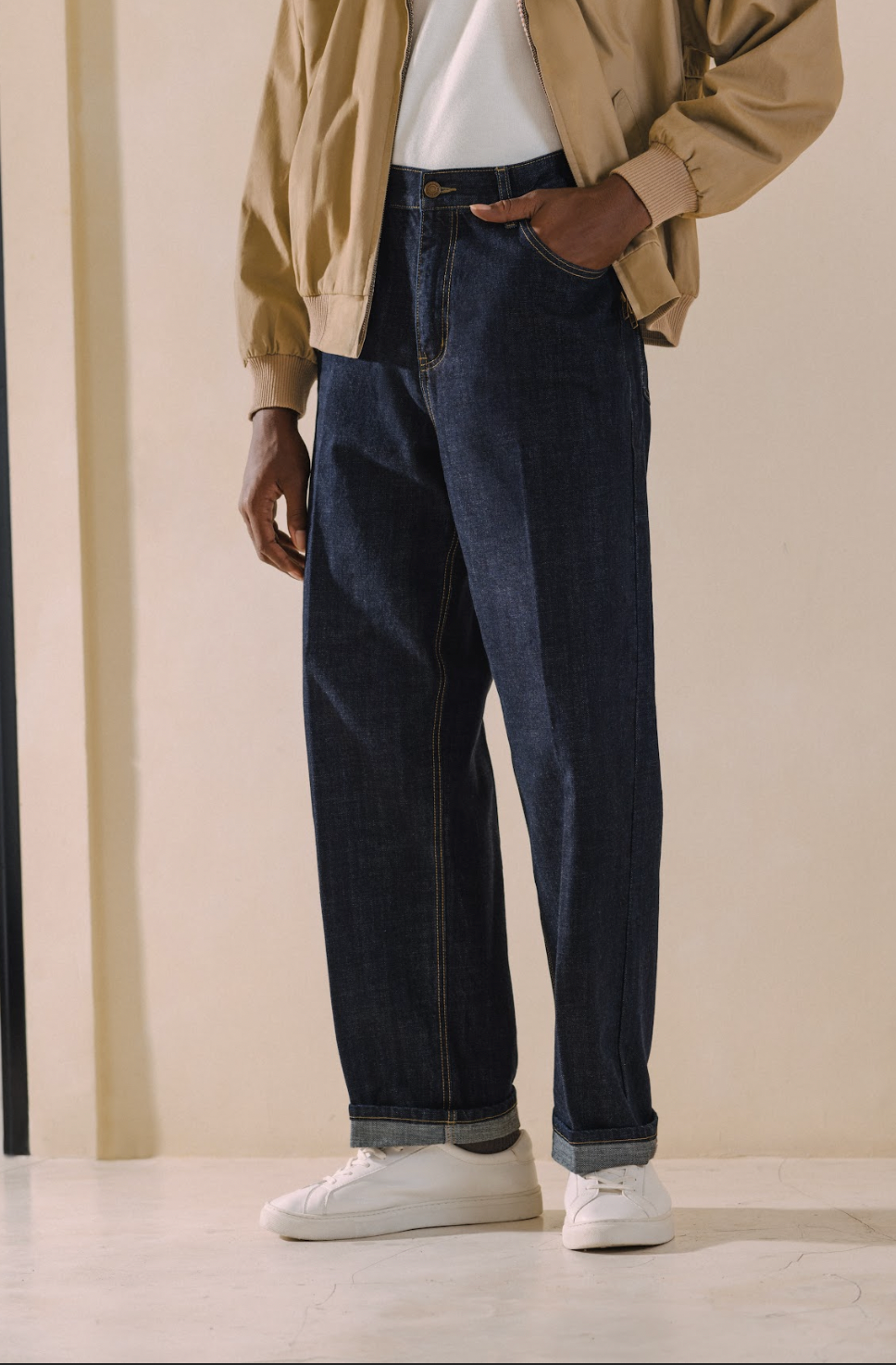 Denim High-Rise Jeans